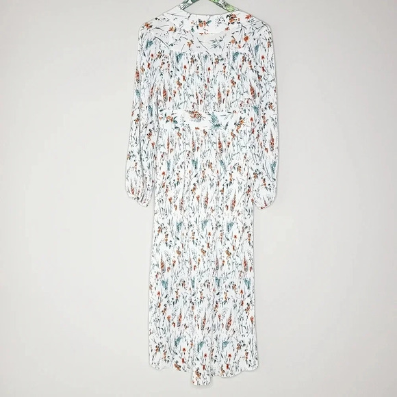 NWT Maje Rasiona Floral Long Sleeve Dress 2 - Picture 3 of 8